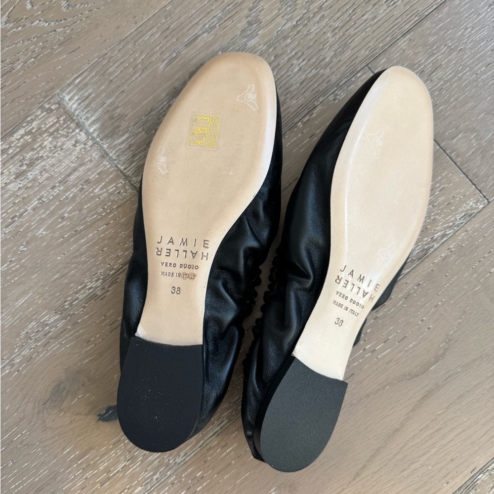 Jamie Haller black elastic slipper - Picture 2 of 6